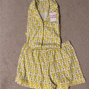 Yellow Roller Rabbit Pajamas